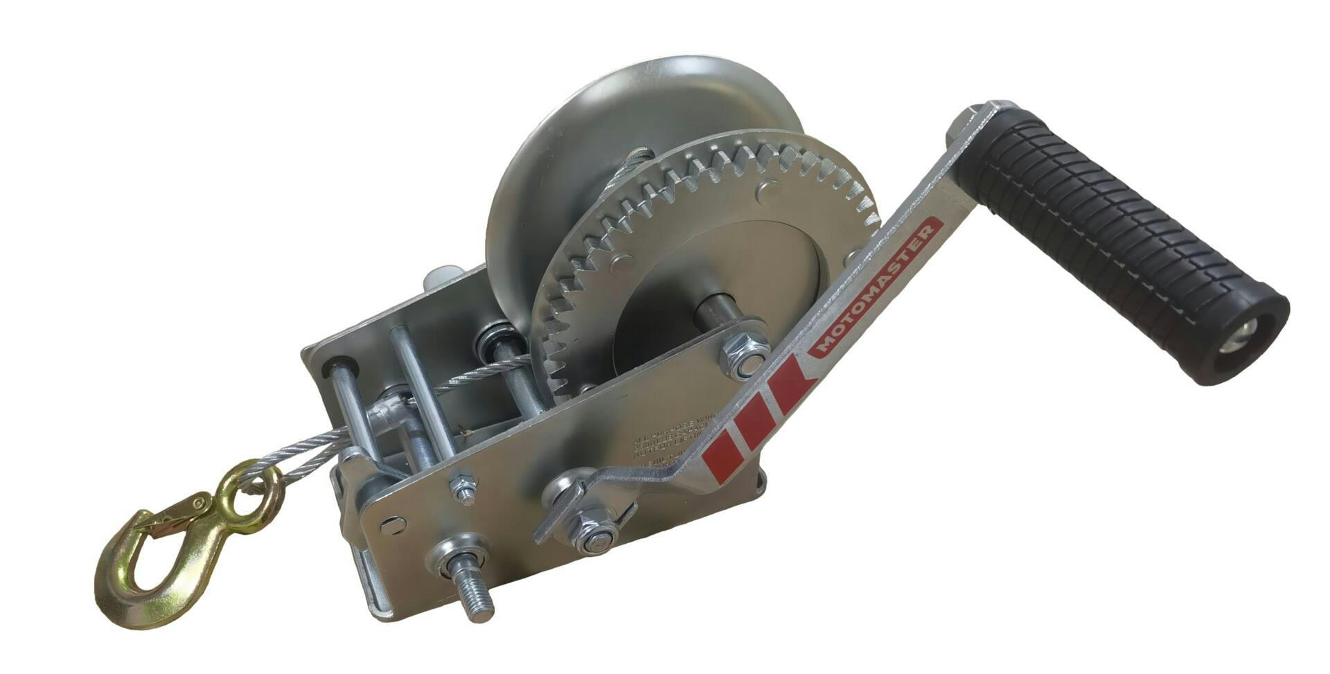 MotoMaster Two-Speed Two-Way Trailer Winch, 2500-lb Capacity