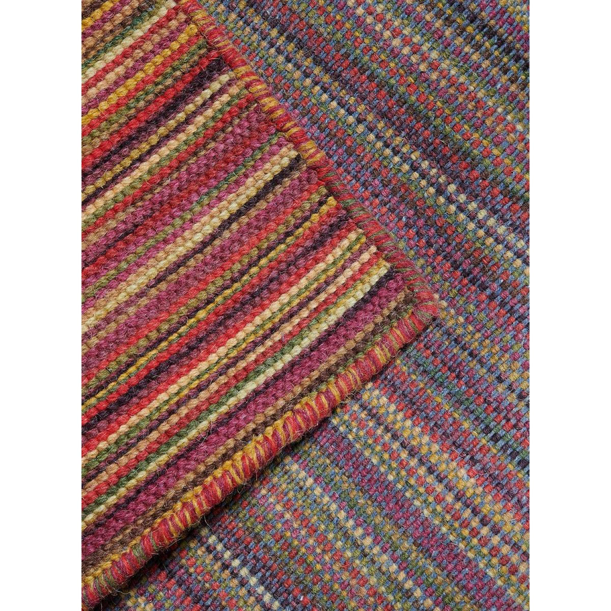 PENJADO - Tapis salon rouge 140x200