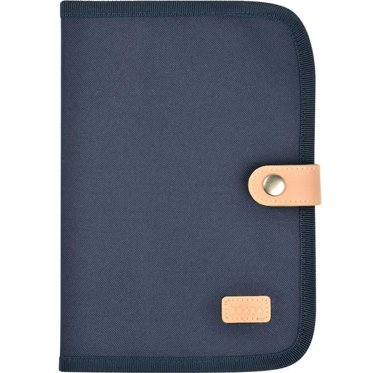 BAGAGERIE - Protège carnet de santé pratique et organisé bleu marine