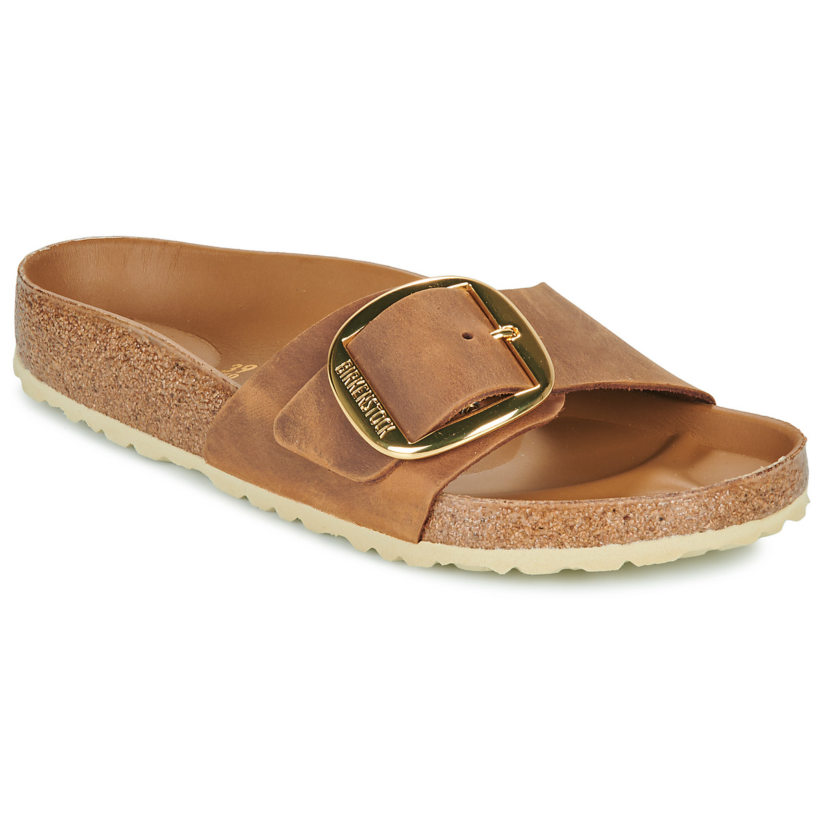 BIRKENSTOCK - Madrid Big Buckle - Oiled / Leather / Cognac / Hex / Regular