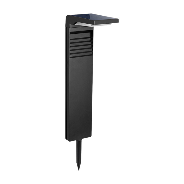 Lampa gruntowa solarna JOHNYczarny LED 1x0.5W 100lm IP44 Eko-Light