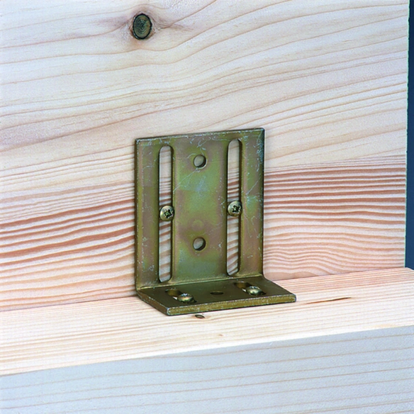 Verstellwinkel, BxHxL: 77 x 65 x 40 mm, Stahl, 25 Stück