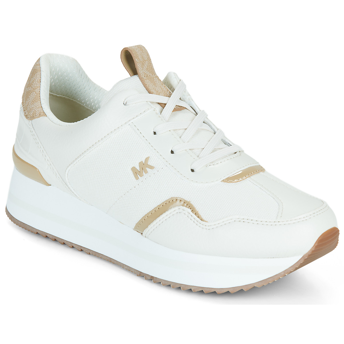 MICHAEL Michael Kors - RAINA TRAINER - White / Camel