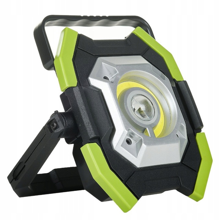 Naświetlacz akumulatorowy Germina 30W przenośny mała lampa bateryjna 1szt.