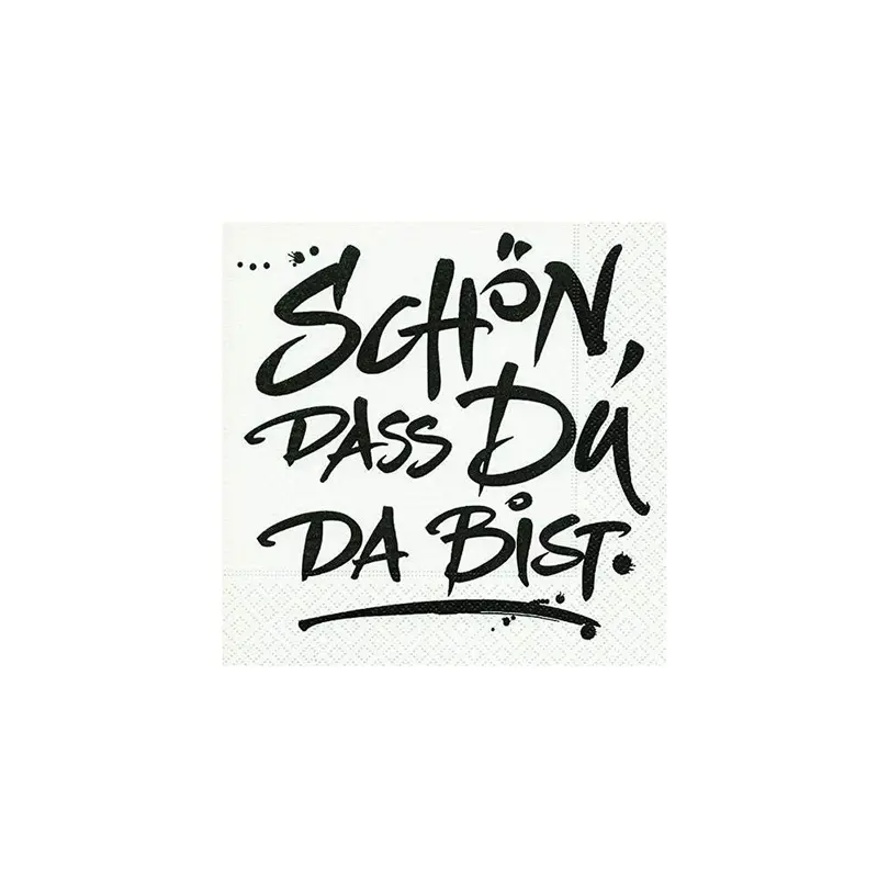Serviette 20er-Set Schön