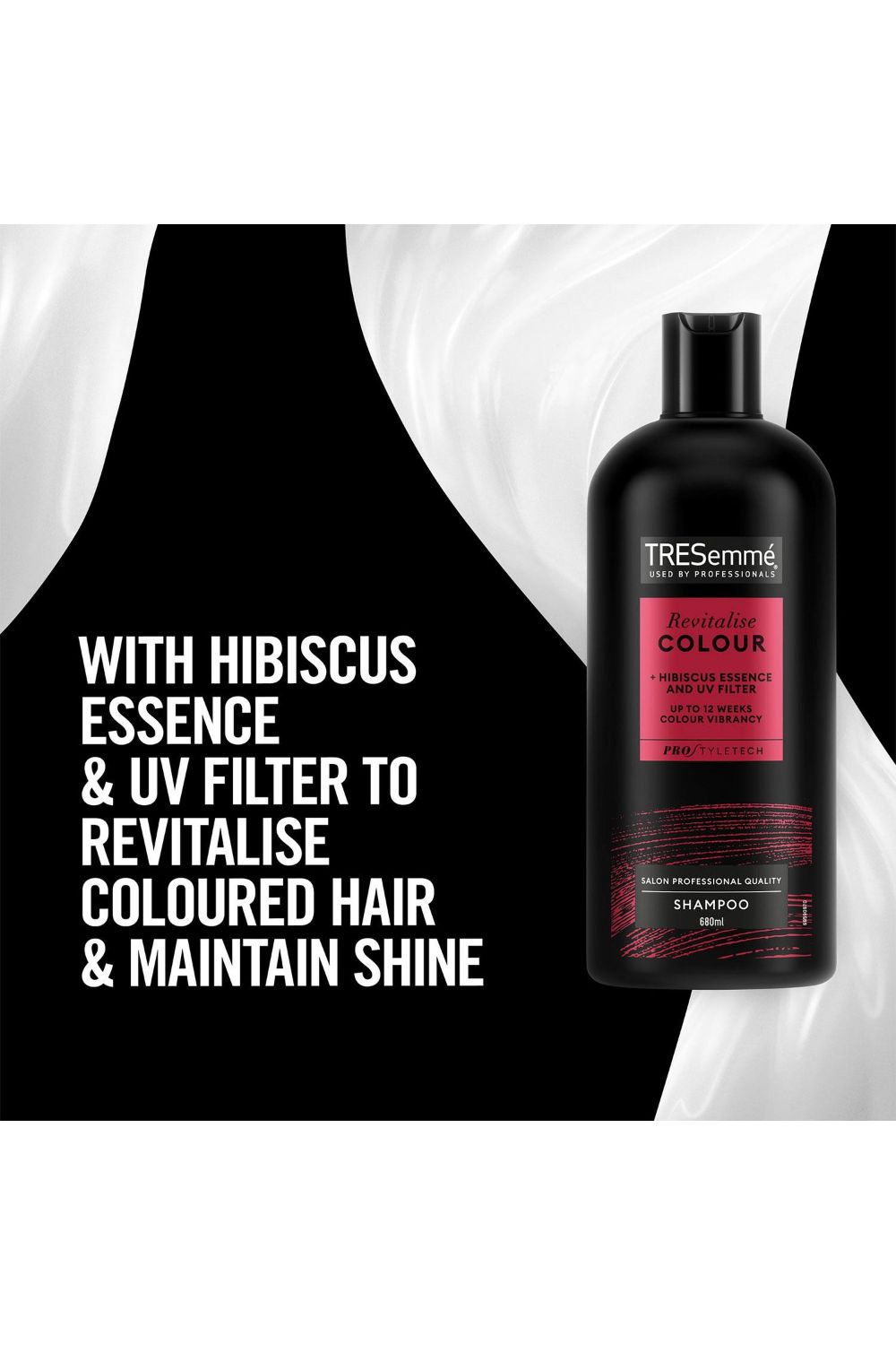 Tresemme Shampoo' Revitalise Colour with Hibiscus Essence & UV Filter, 680ml