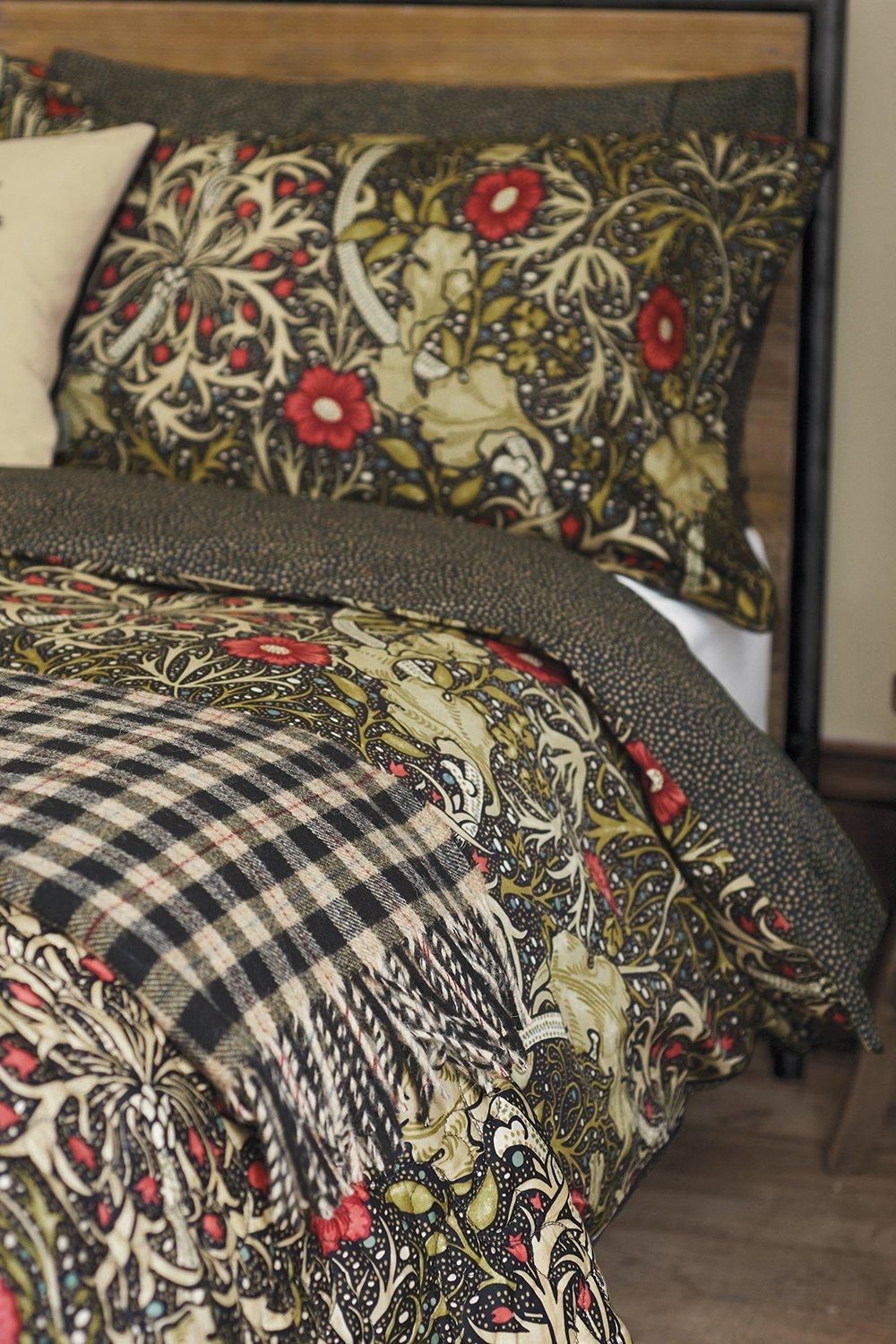 Morris & Co Morris Seaweed' Cotton Standard Pillowcase Pair
