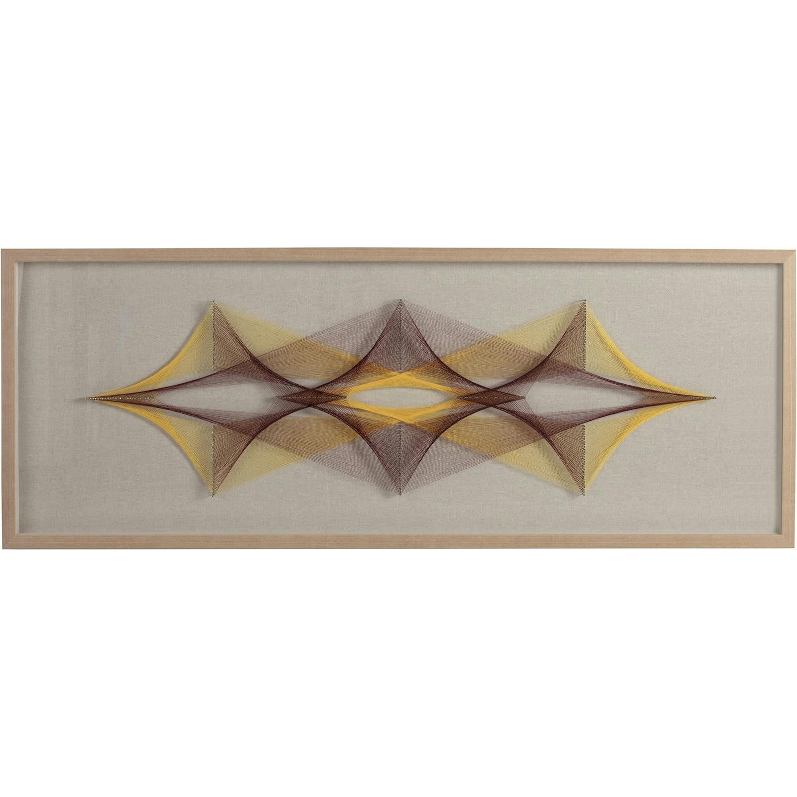 - Tableau abstrait Tissu Bois clair