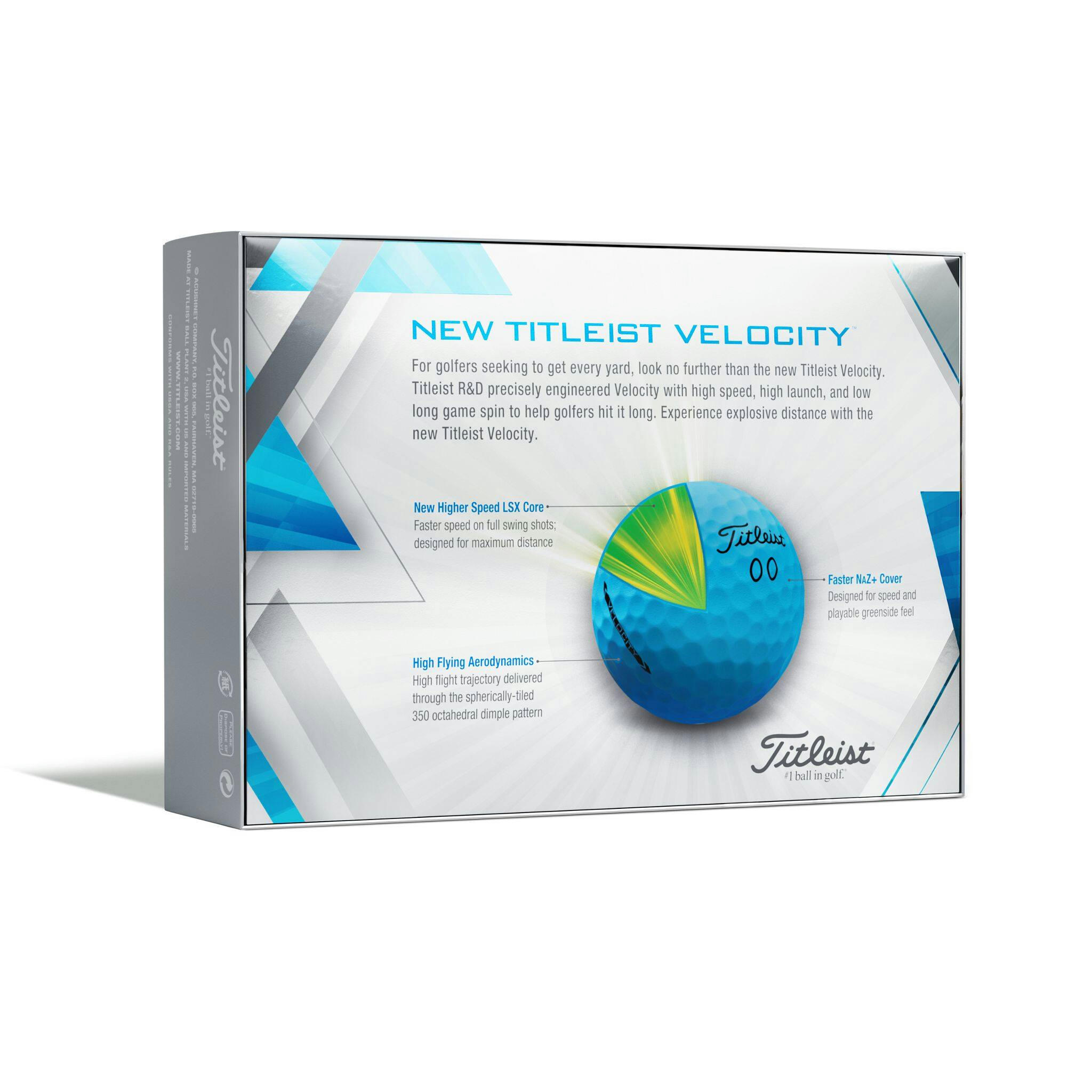 Titleist Velocity Golf Balls, 12-pk