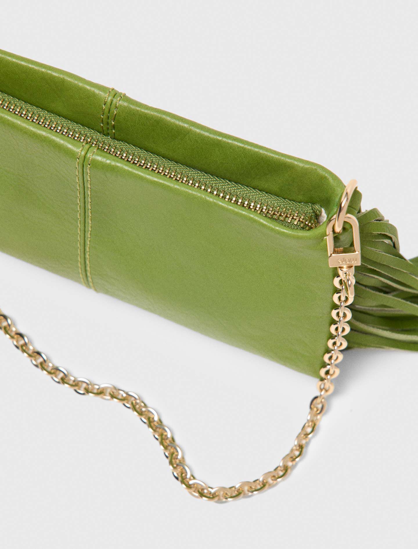 Pochette Miss M pouch cuir craquelé