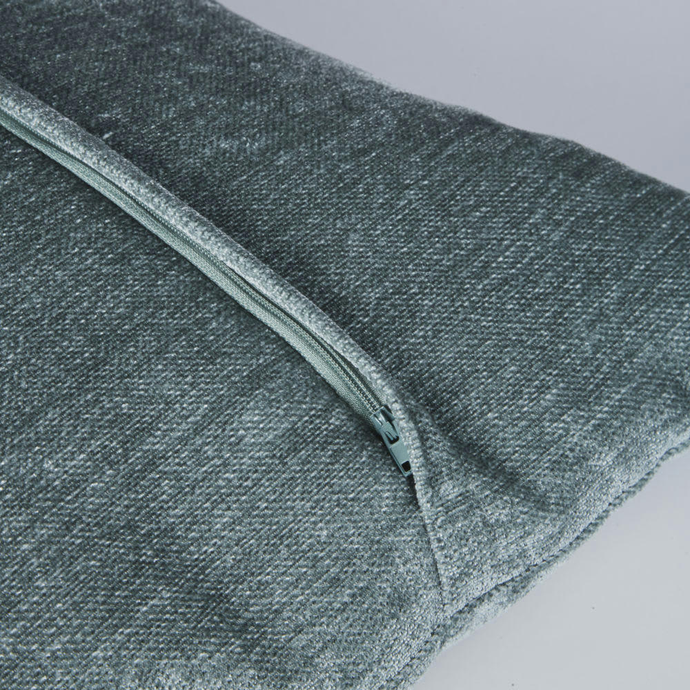 VINTAGE VELVET - Coussin en velours vert jade 60x60