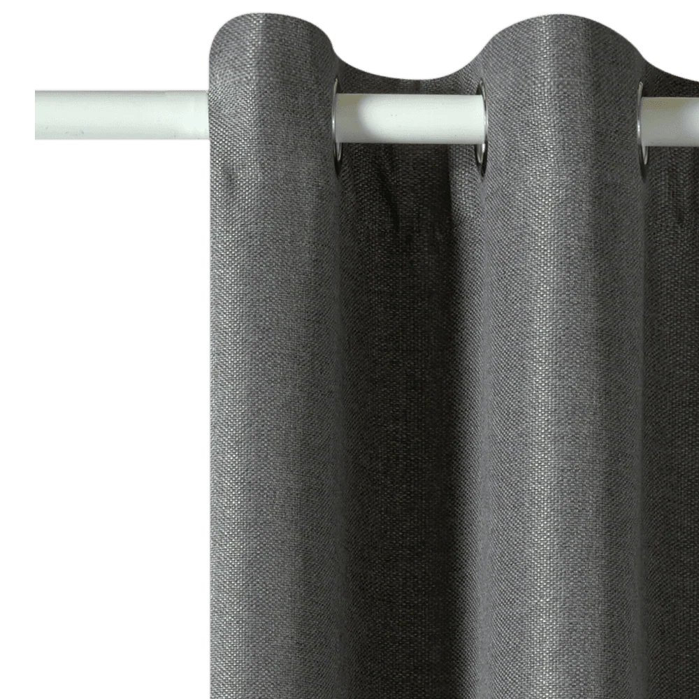 Rideau occultant HUGO coloris gris 140 x 260 cm