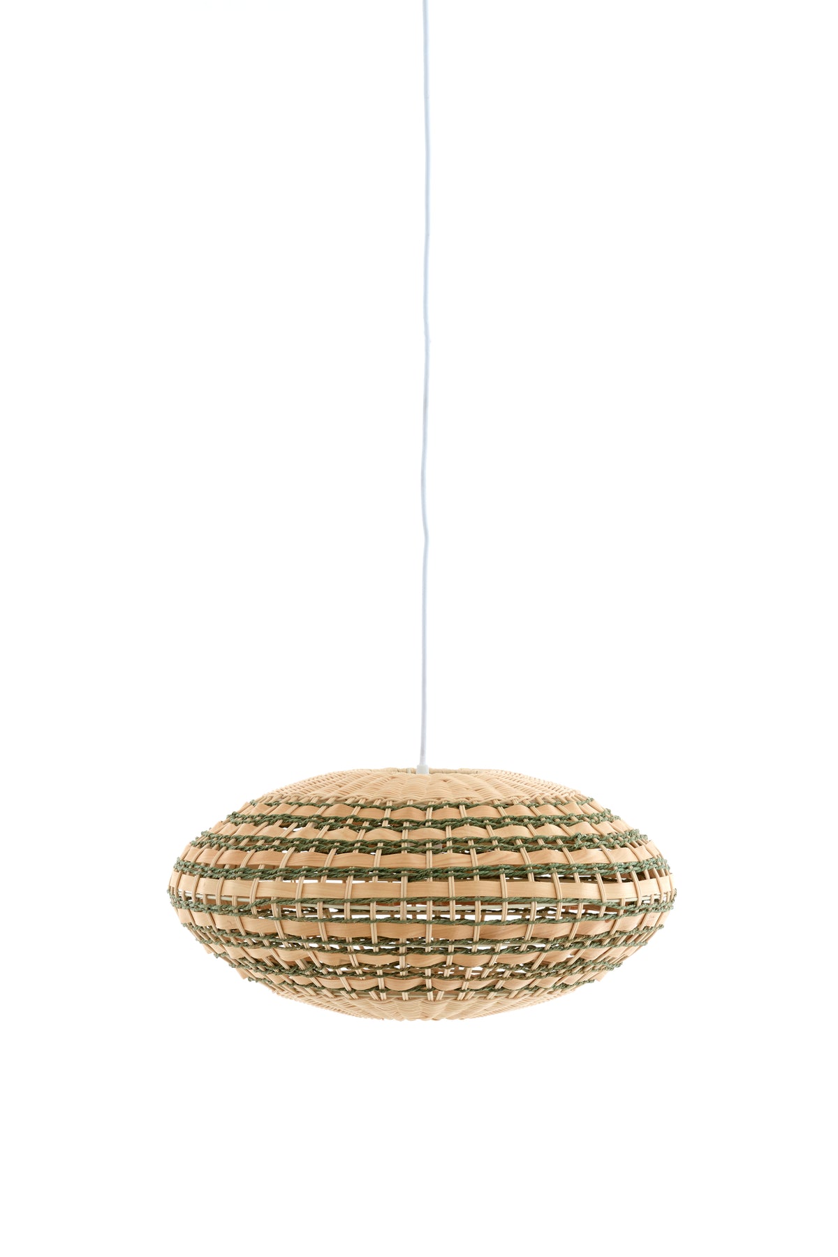Light & Living hanglamp TAWELA - groen - Ø50x24cm