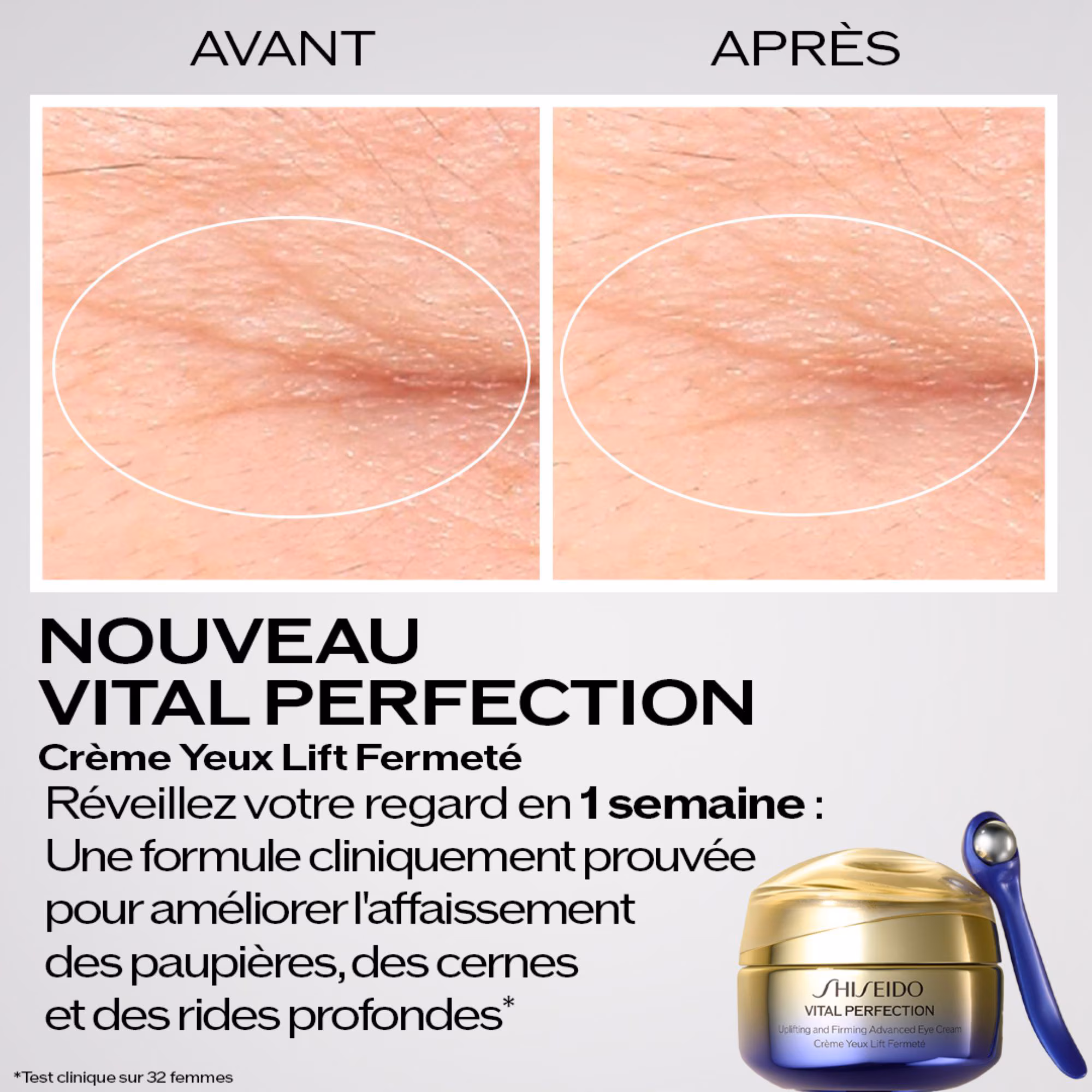 VITAL PERFECTIONCrème yeux lift fermeté