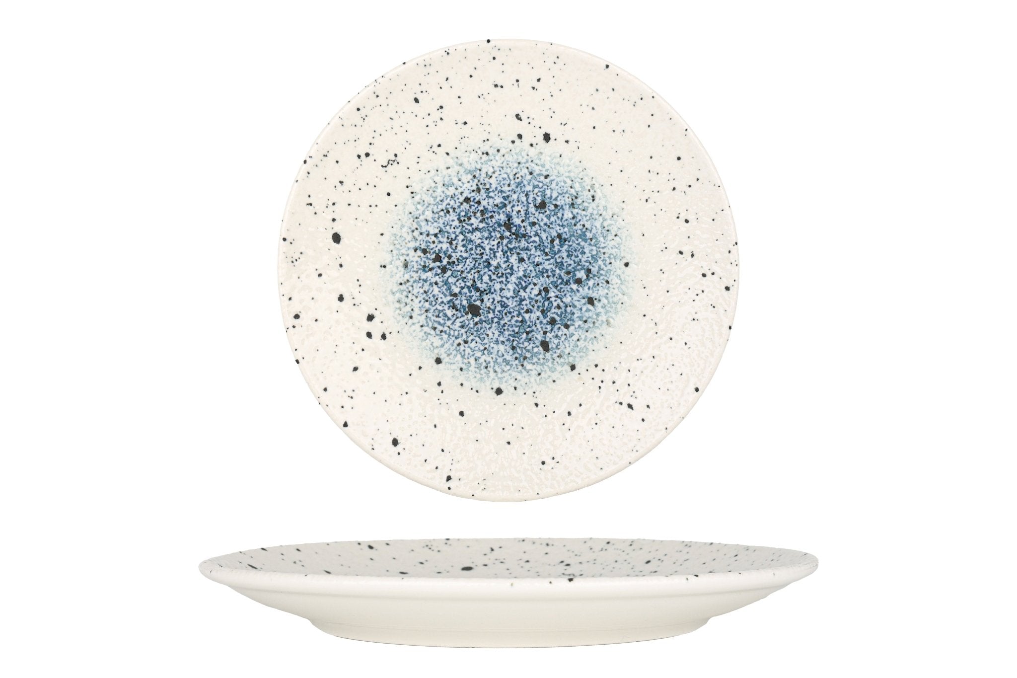Rinart Dinerbord - Splash - Porselein - 27 cm - set van 6