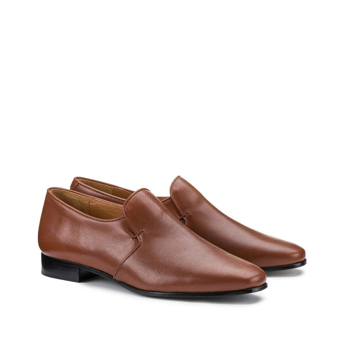Mocassins en cuir