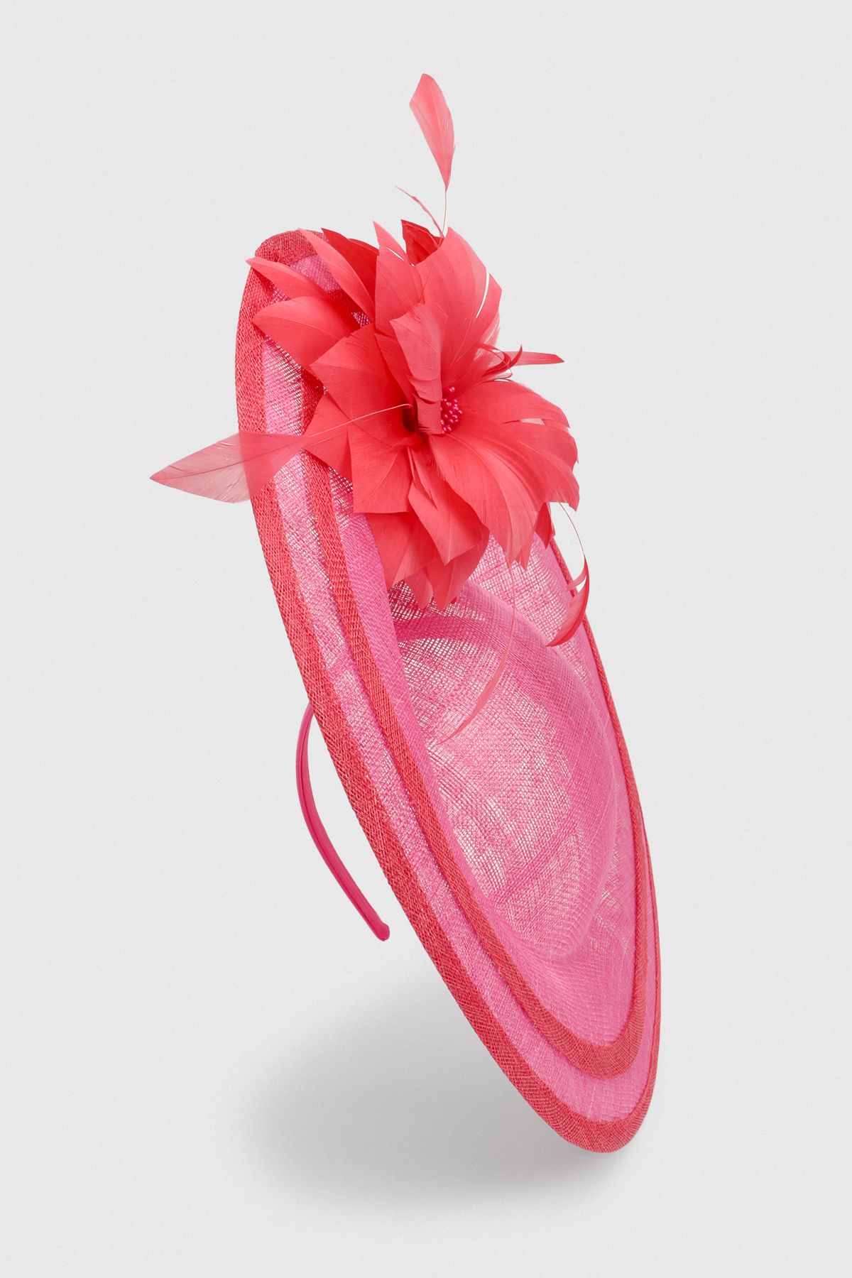 KarenMillen Flower Trim Detail Fascinator