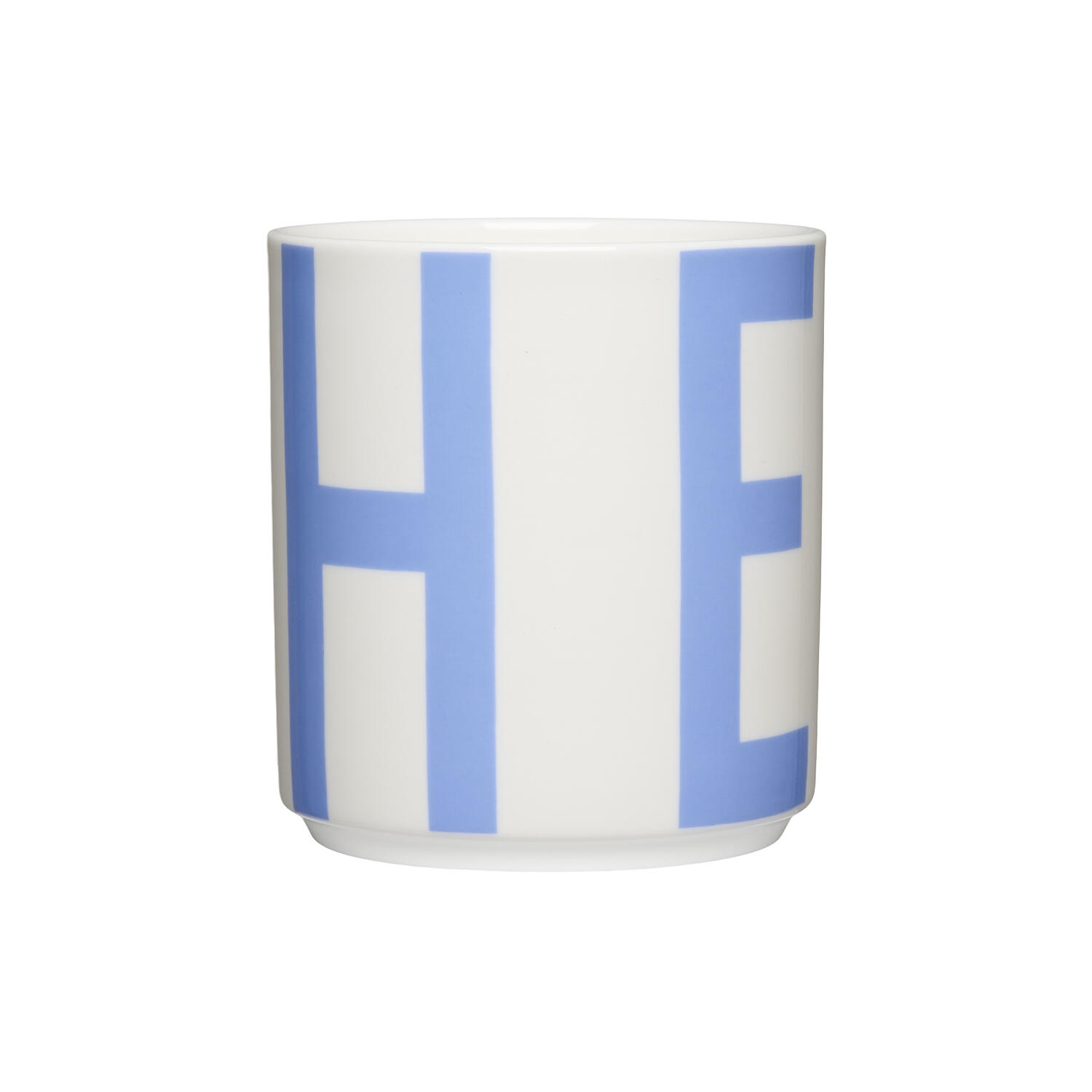 XL Vintage ABC kop, sky blue