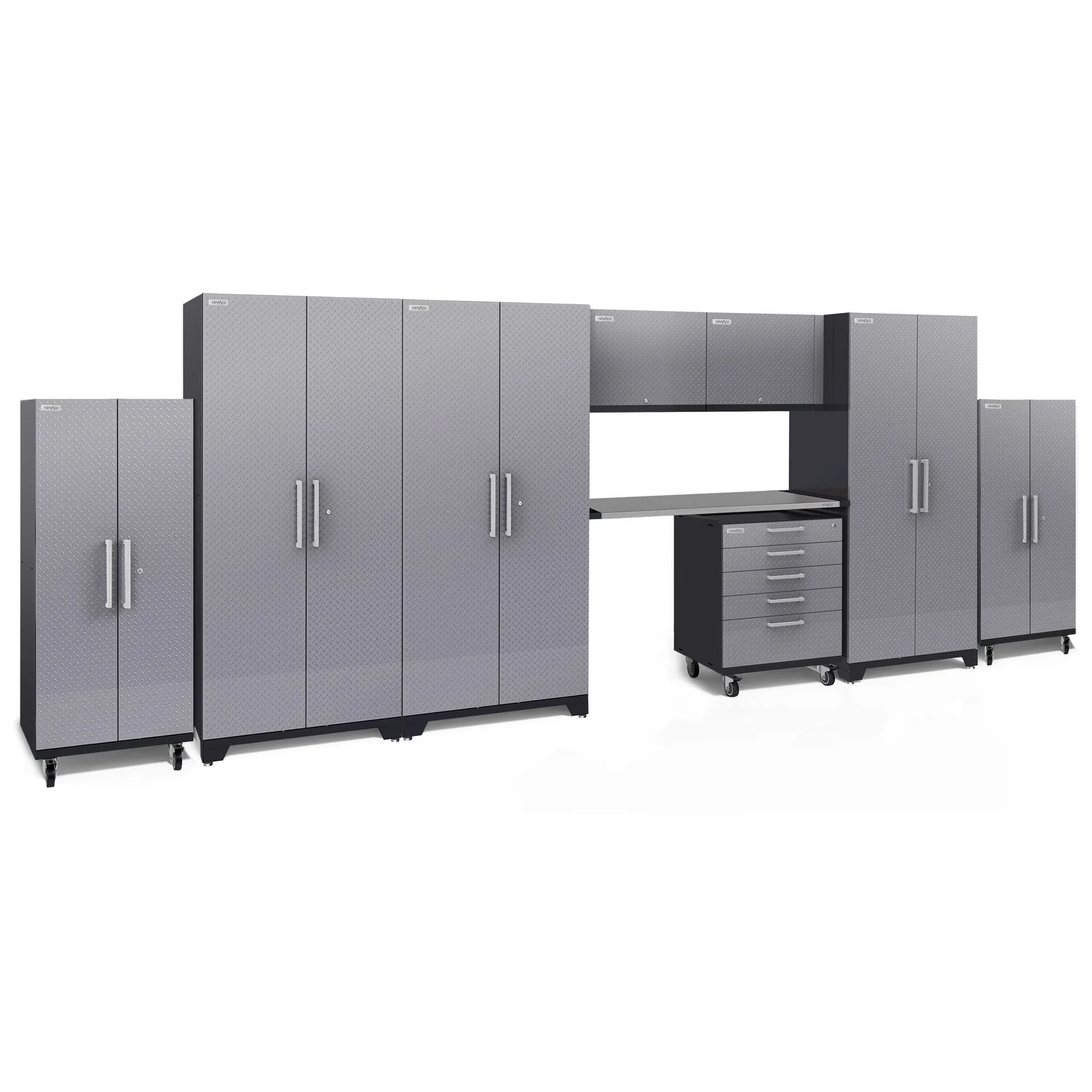 NewAge Products Performance Plus 2.0 Diamond Plate 9 Piece Set