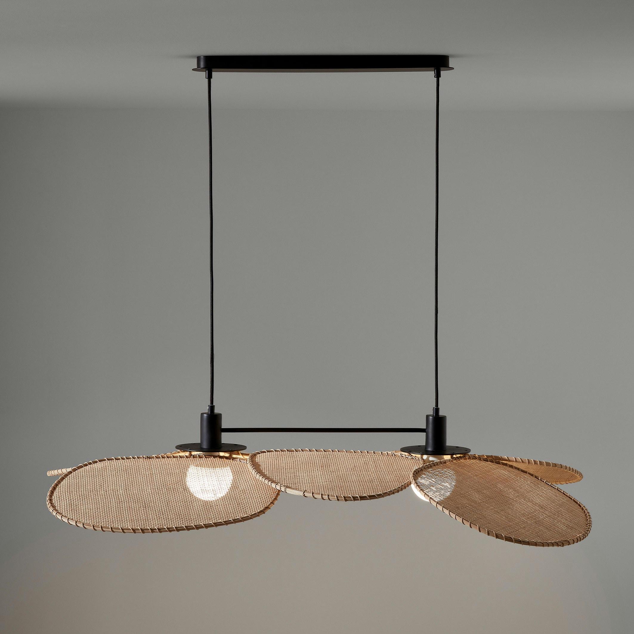 Suspension allongée Canopée design E. Gallina