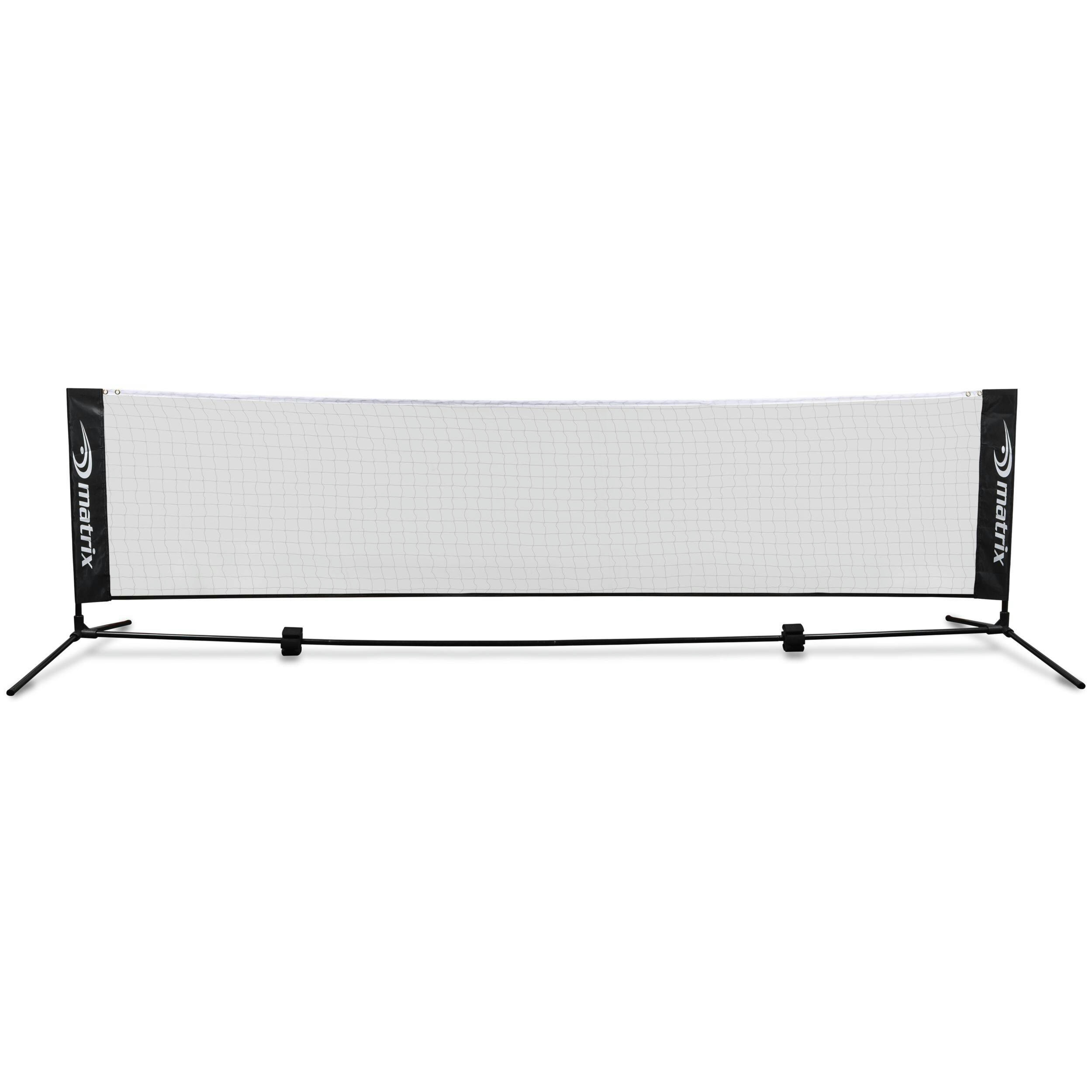 Matrix Adjustable Driveway Racquet/Racket Sport Net For Pickleball, Tennis & Badminton, 10-ft