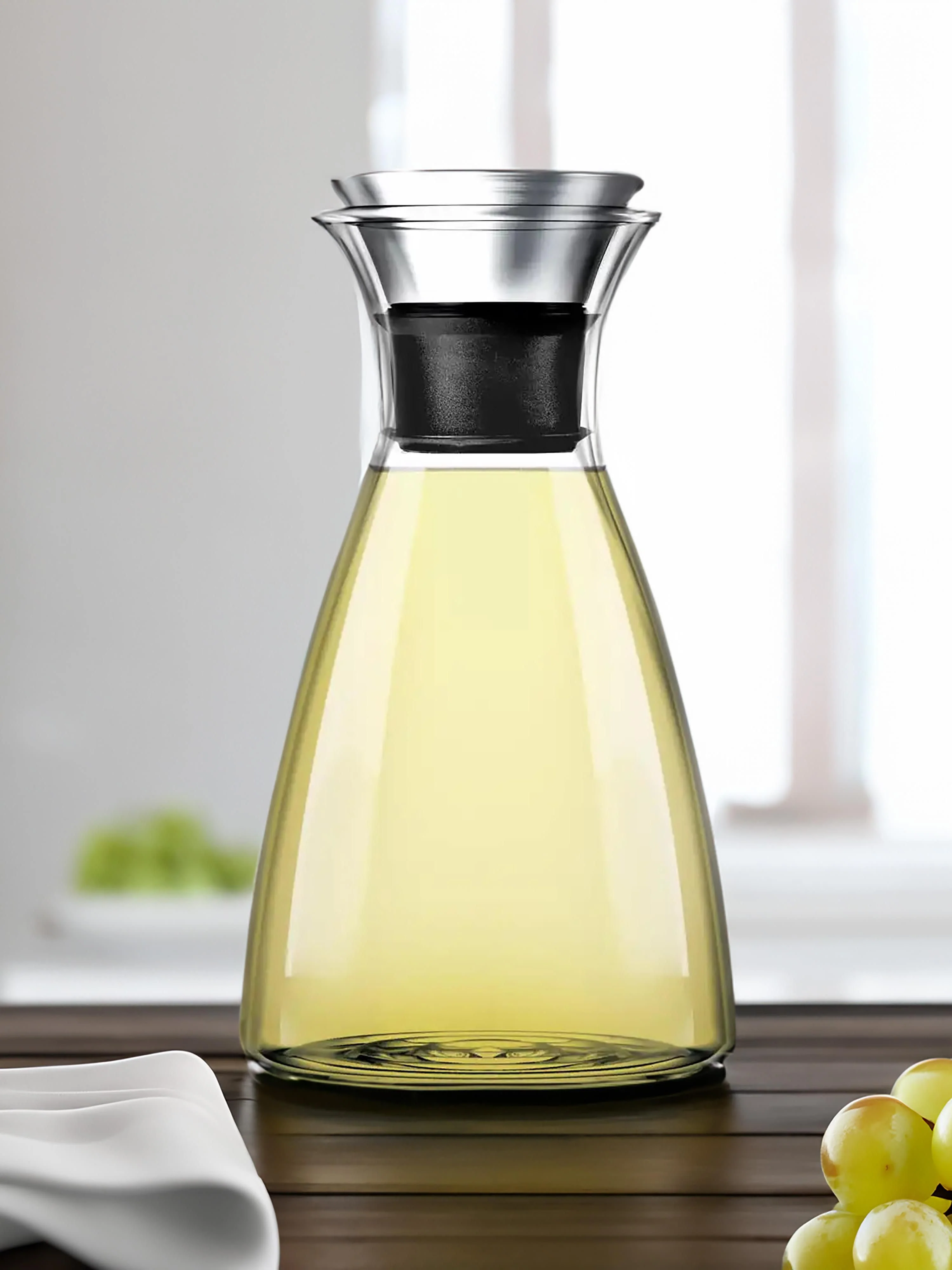 Karaffe Silhou aus Borosilikatglas, 1 L