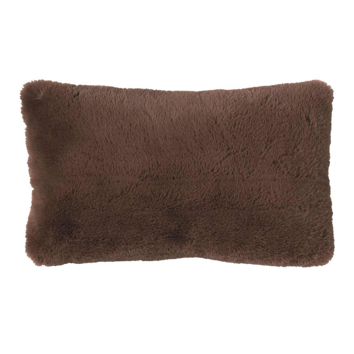 ZAYA - sierkussen 30x50 cm - bontlook - Chocolate Martini - bruin
