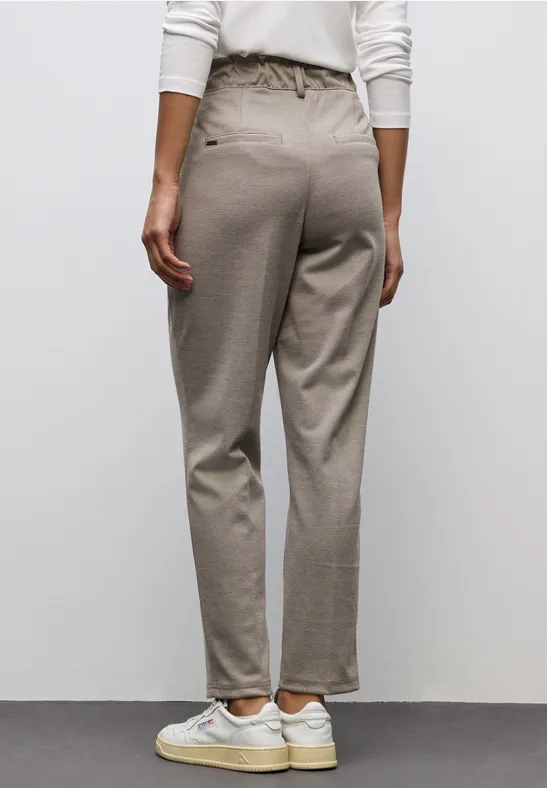 Paperbag Jacquard Hose