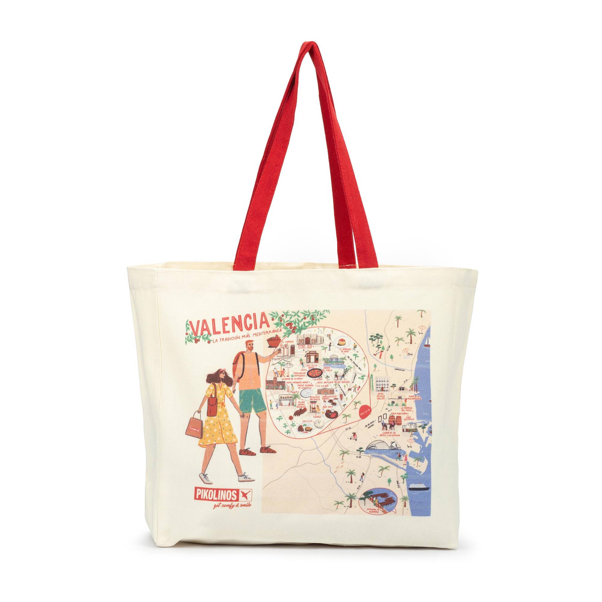 SMILING - Bolsa de algodón orgánico #SmilingCities