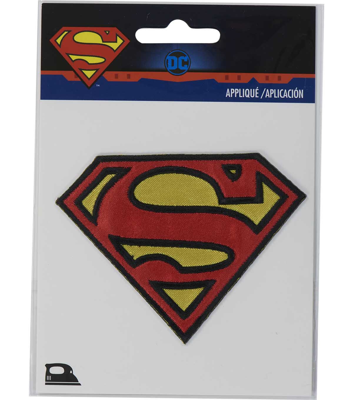 Simplicity 3.5 x 2.5 DC Comics Superman Iron On Patch