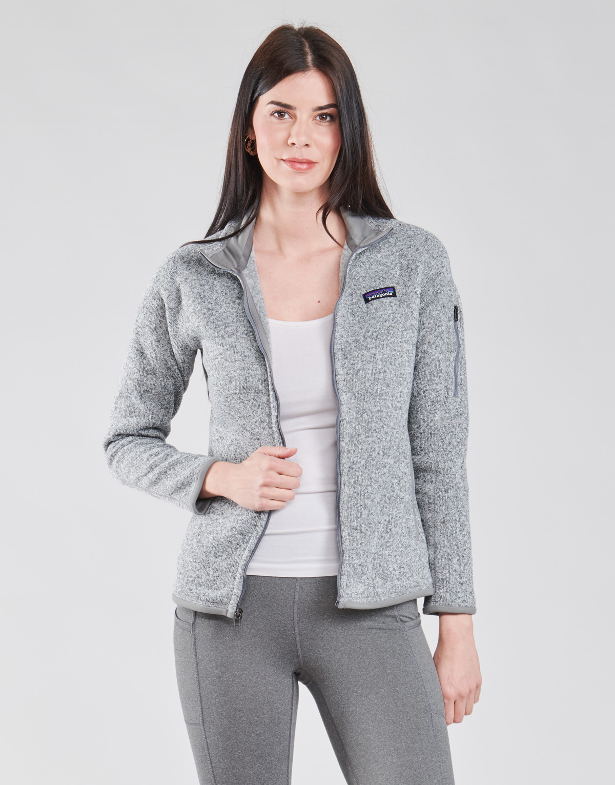 Patagonia - W's LW Better Sweater Jkt - Grey