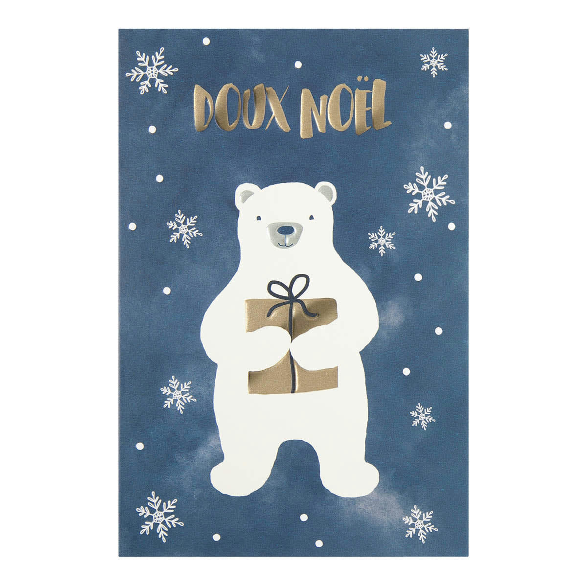 - Carte De Vœux Céleste Ours