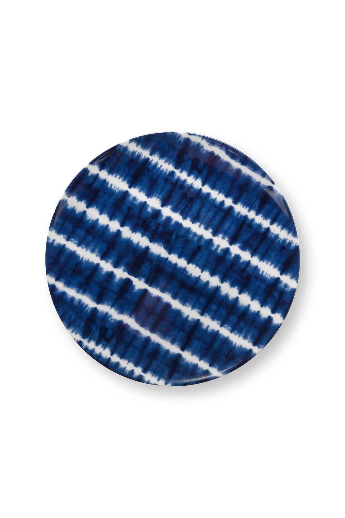 vtwonen - Onderbord - Blauw, Wit - Porselein - 30cm