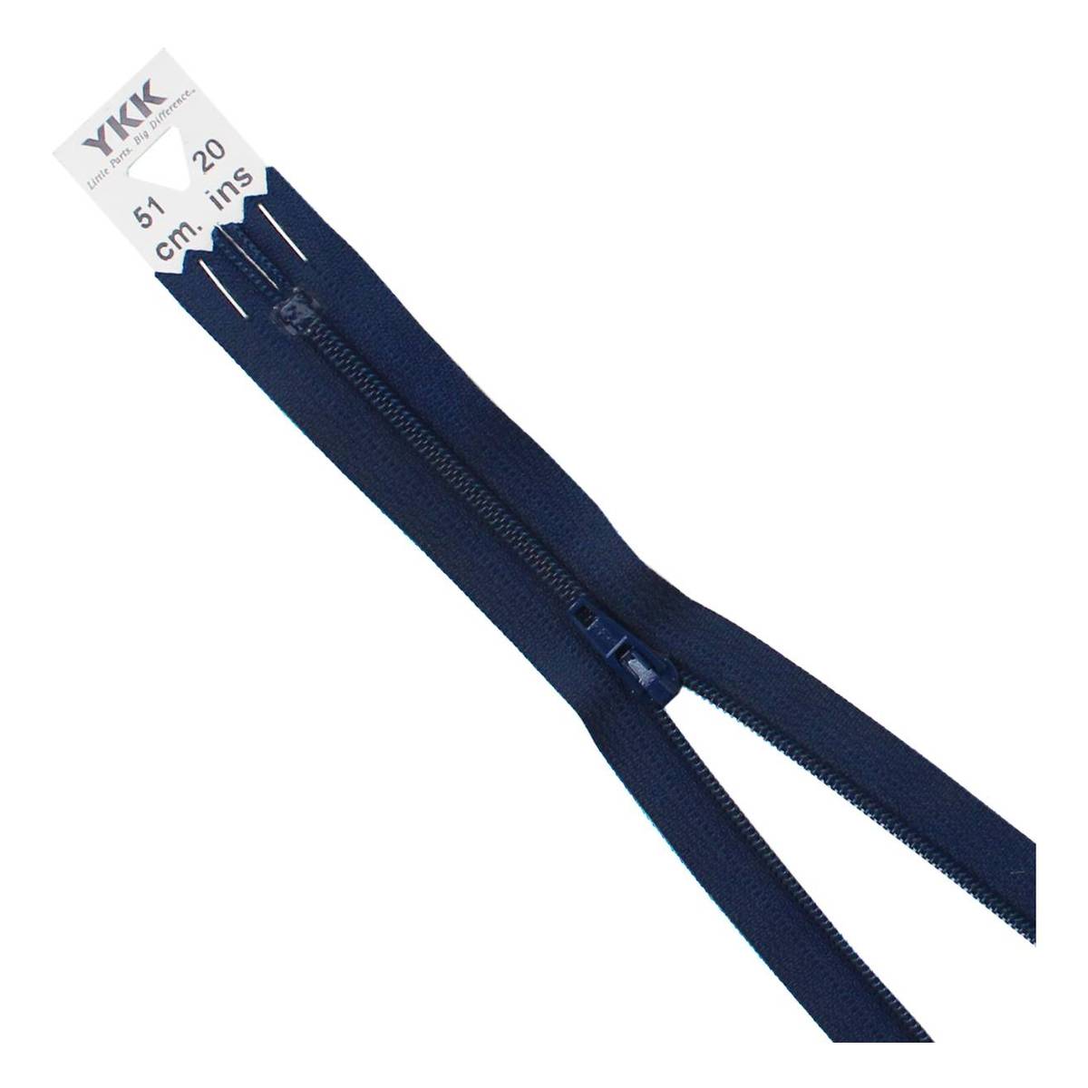 YKK Blue Dress and Skirt Zip 51cm