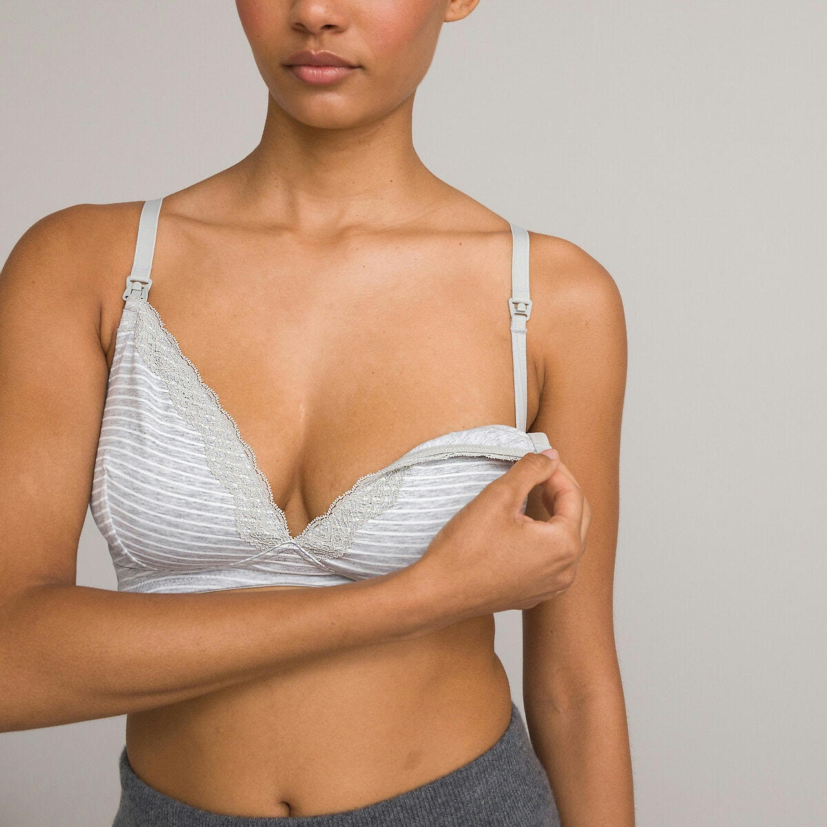 Soutien-gorge d'allaitement sans armatures