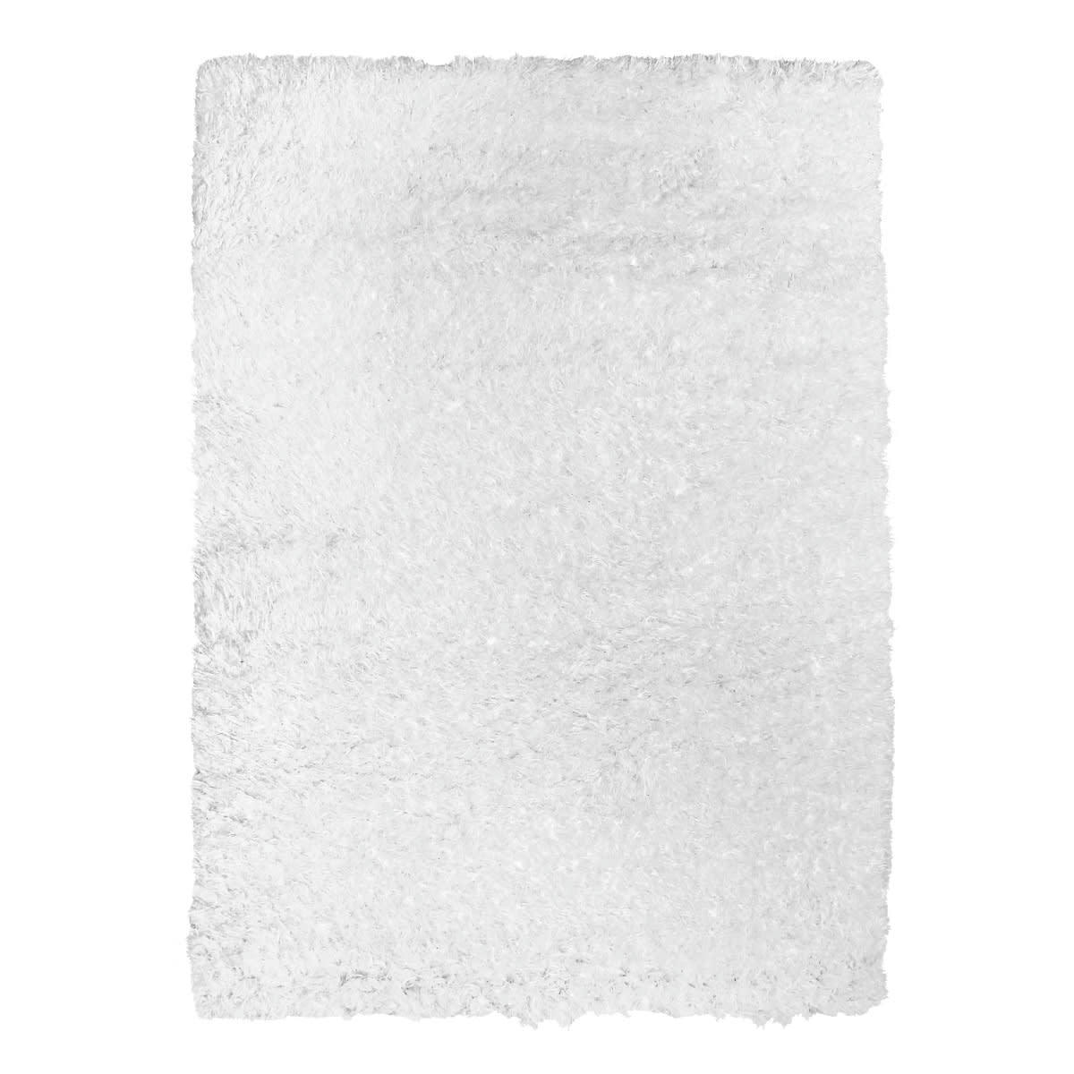 AUTHENTIK - Tapis tout doux fausse fourrure blanc 120x170