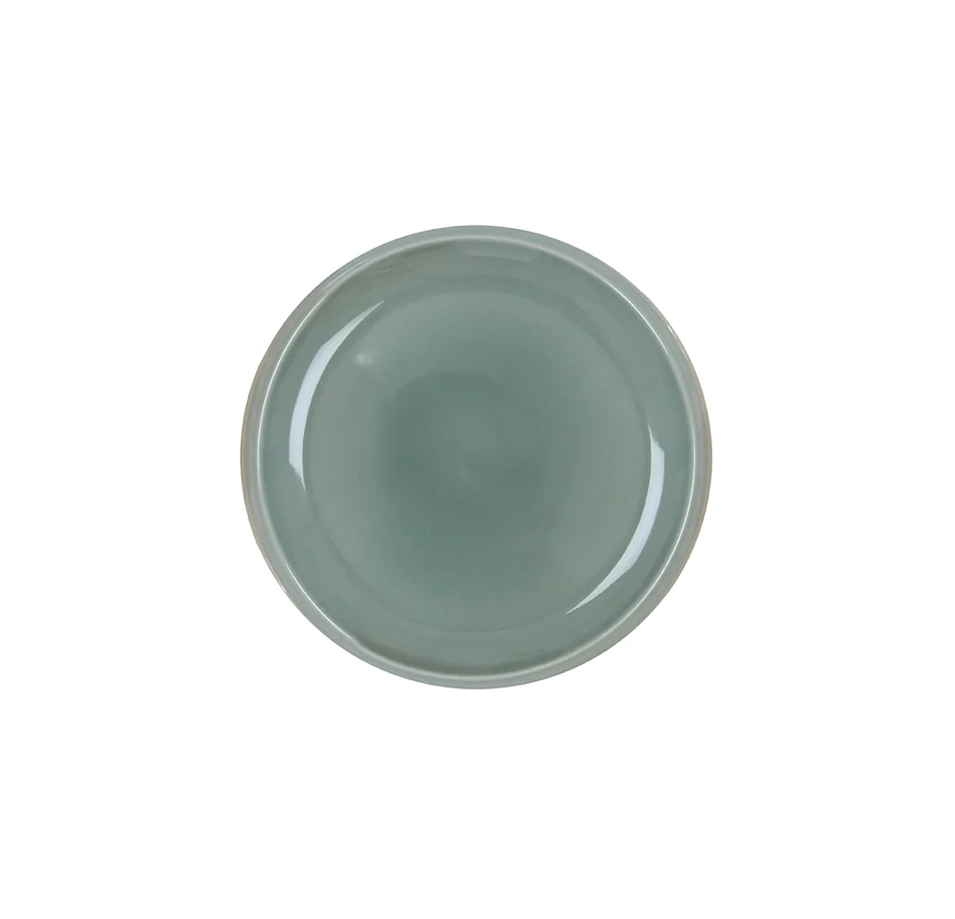 assiette à pain gris oxyde