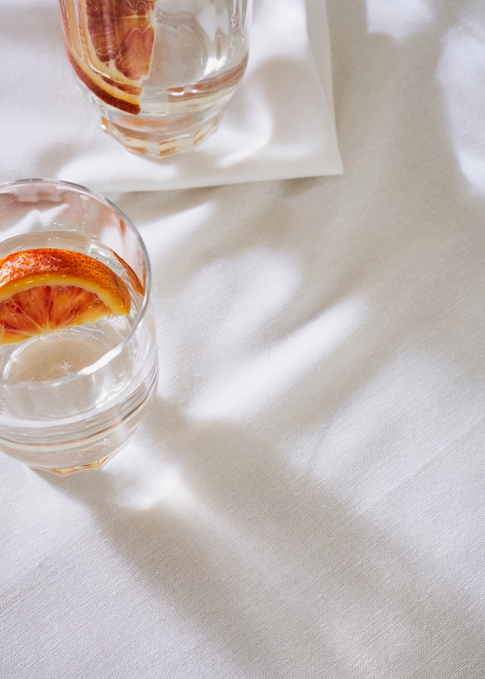 NAPPE UNIE EN TOILE BLANC