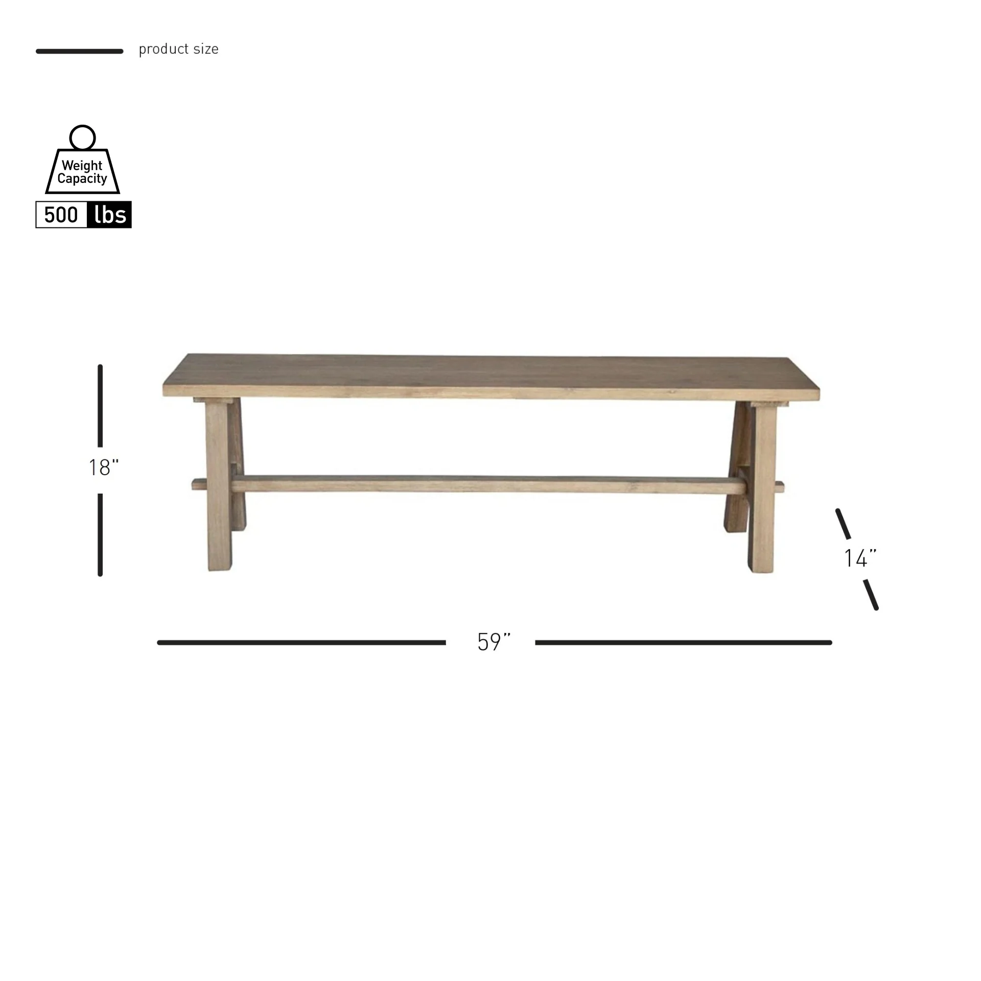 Bedford 59 Bench A Base