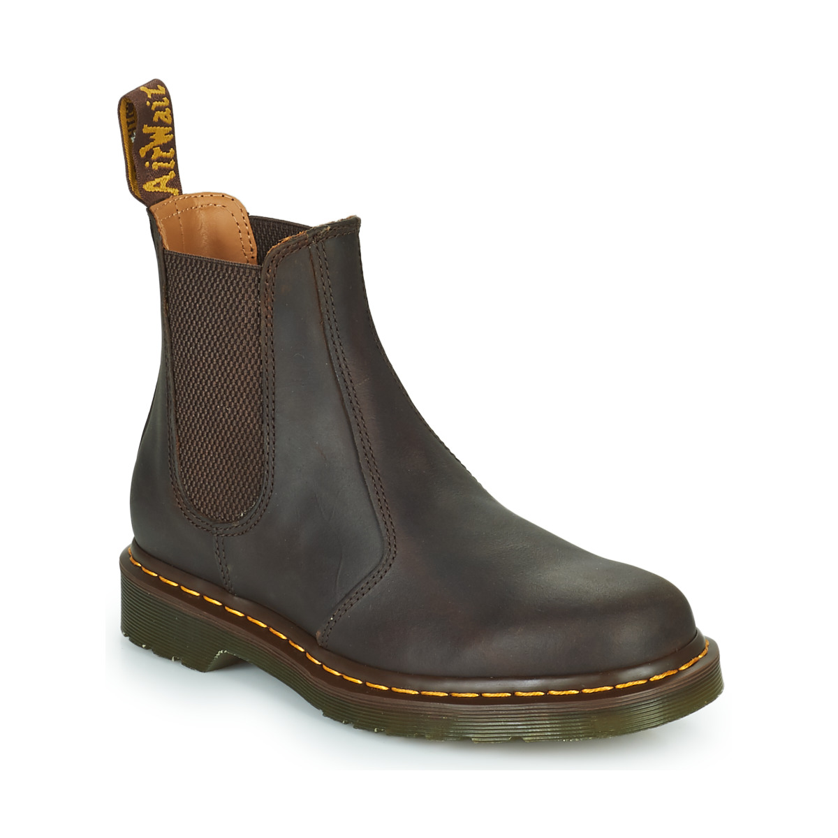 Dr. Martens - 2976 YS DARK BROWN CRAZY HORSE - Brown