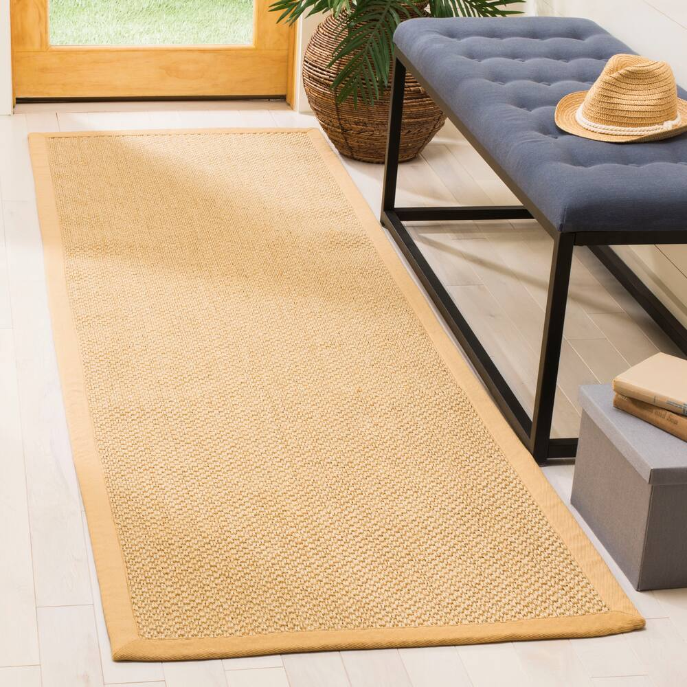 Safavieh Natural Fiber 443 Rug, Maize/Wheat
