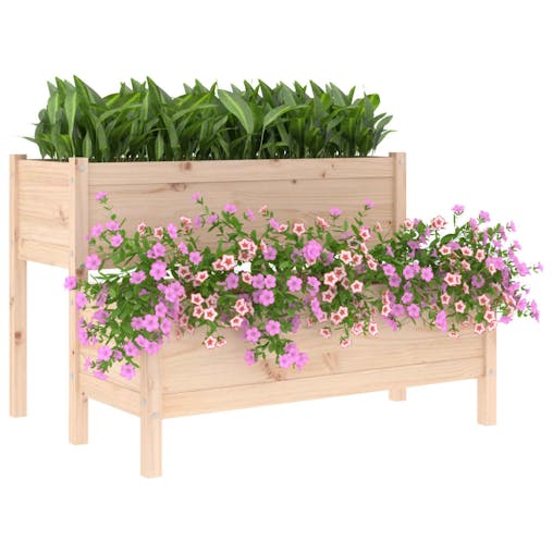 NNEVL Planter 110x84x75 cm Solid Wood Pine