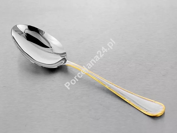 Komplet sztućców 65 cz. na 12 osób Pintinox 1929 - Filet (2.5 mm) złocone 23.FILG.K65