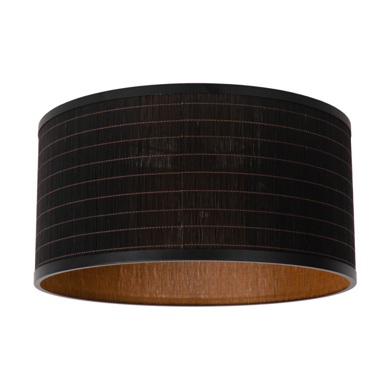 Plafonnier Taglog noir Ø 40 cm E27 40 W LUCIDE