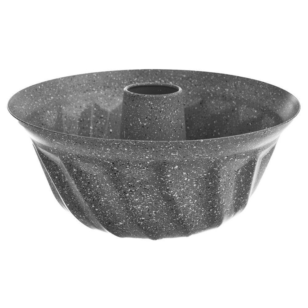 Forma do babki granitowa z kominem ciasto GRANDE 24,5cm