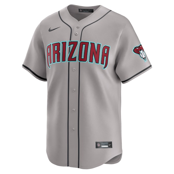 Arizona Diamondbacks Nike Away Limited Jersey - Gray
