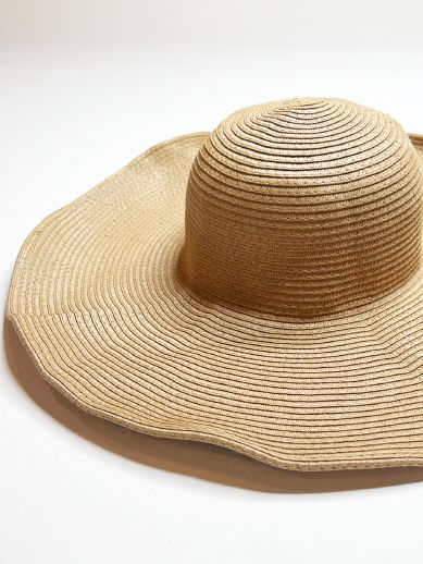 SVNX Oversized Straw Summer Hat