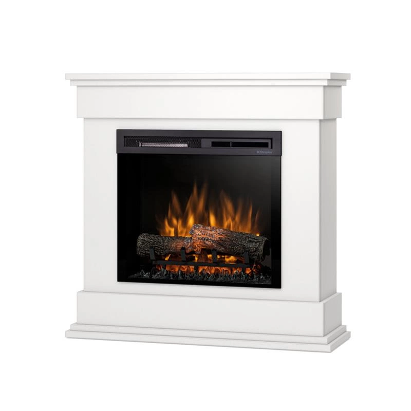 Kominek elektryczny 1400W 23" XHD biały mat Lenox Warmtec