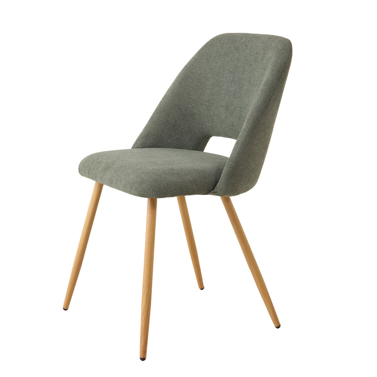 Cadeira FRESNO em tecido verde