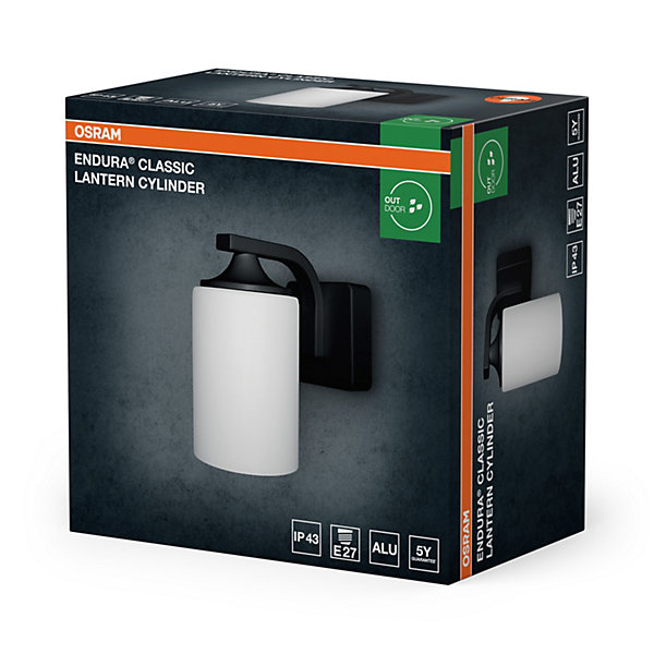 OSRAM Applique OSRAM, ENDURA Classic, noire, E27, IP43
